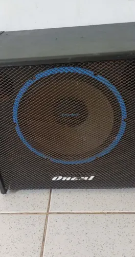 Caixa de som passiva + amplificador vedo