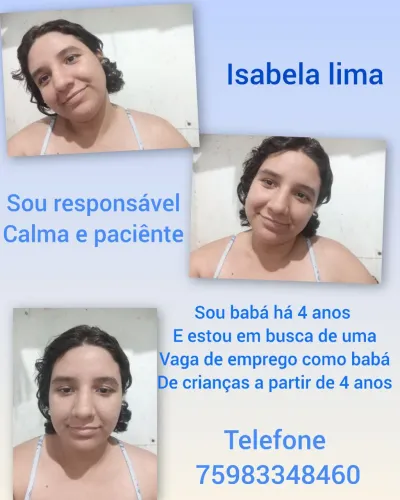 Vaga de babá