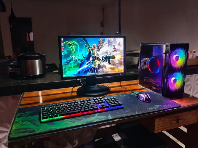 PC Gamer Completo i7 + RX 580 + 16GB RAM + SSD