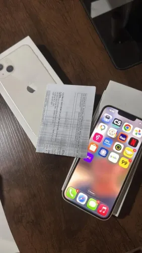 iPhone 13 todo original completo obs : fece parou sem nada mensagens de peças trocada ok 