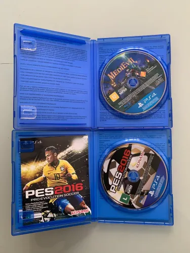 PS4 - PÉS 2016 e MEDIEVIL (original)