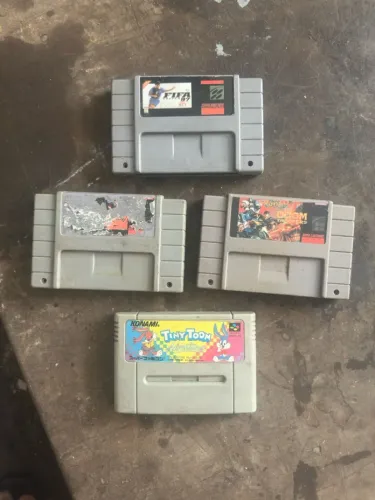 Cartuchos super Nintendo