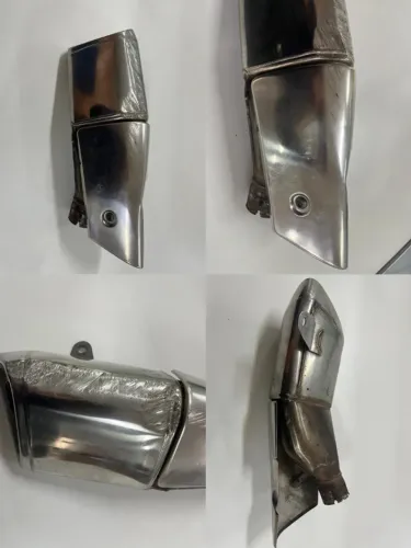 Ponteira Escape C/ Avaria Honda CB 600F HORNET - 2008 Original (Usado)
