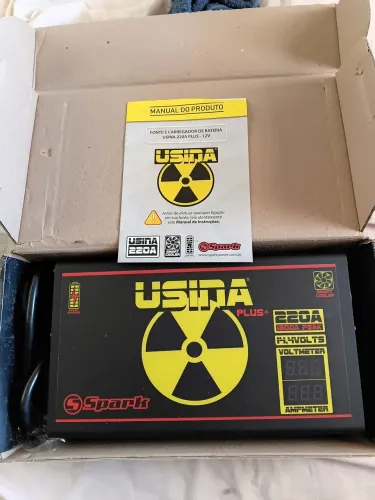 VENDO FONTE USINA 220 AMPERES BIVOLT NOVA PROFISSIONAL NO PRECINHO