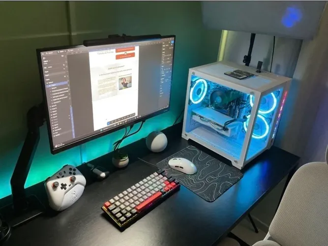 PC Gamer Ryzen 5 5500, RX580 e 16gb RAM