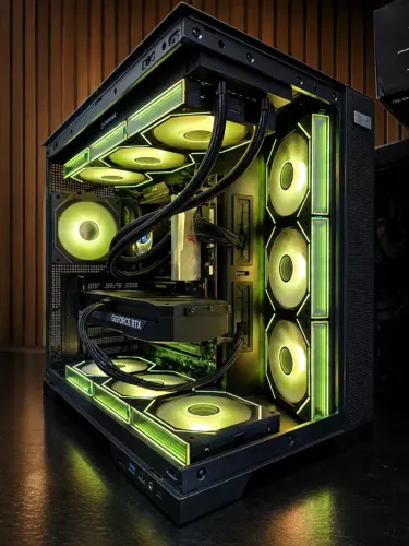 PC Gamer Entusiasta 9950X3D RX 9070XT Novo com Nota fiscal