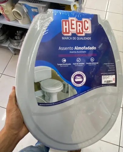 Assento Oval Almofadado Herc, Somos loja. LEIA A DECRIÇÃO COM ATENÇÃO!!!