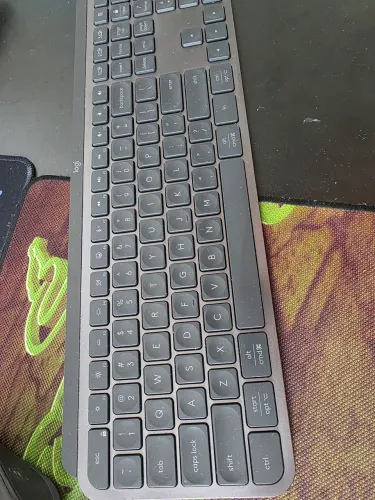 Teclado Sem fio Logitech MX KEYS S Grafite