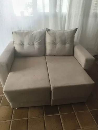 Sofá retrátil 2 lugares