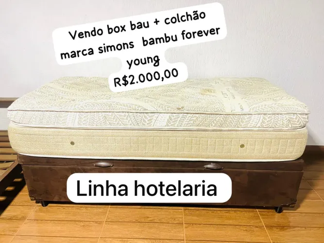 Cama Box Solteiro Simons 