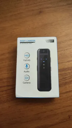 Mini Câmera Corporal Body Cam CS07 - Full HD