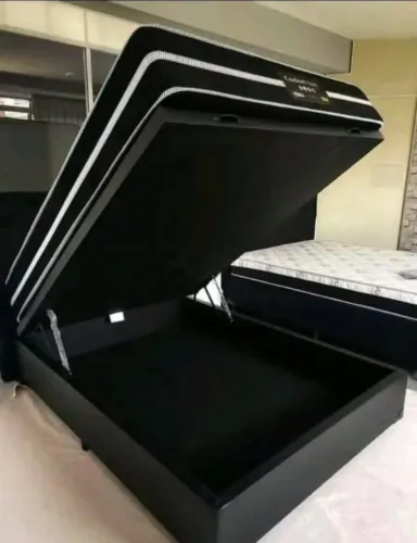 BASE BAU+ COLCHÃO DE BOA QUALIDADE NOVO DE FABRICA 