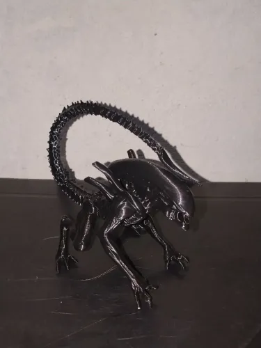 Estátua Alien Sci-fi Impressão 3D - Decorativa Geek