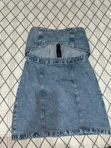 Vestido jeans seminovo