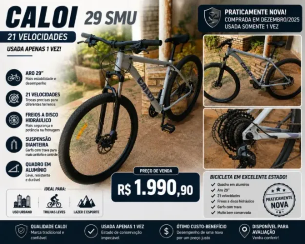 Bicicleta Caloi