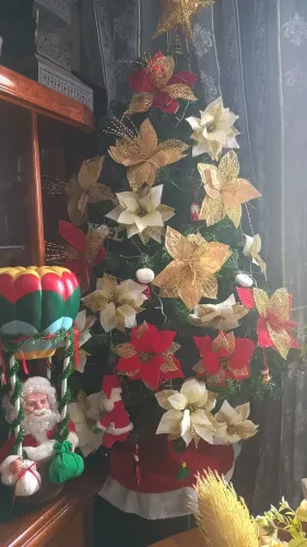 Árvore de natal decorada