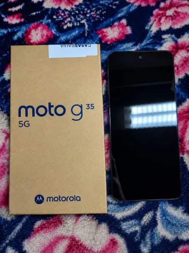 Moto G35 5g funcionando perfeitamente acompanha nota fiscal (não faço entrega) .