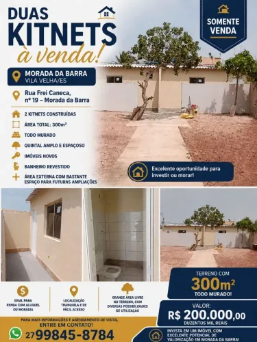 Casa , 2 kitnets