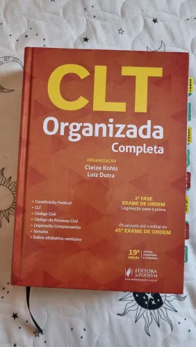 CLT Organizada - 45º Exame de Ordem + Etiqueta Marca Fácil