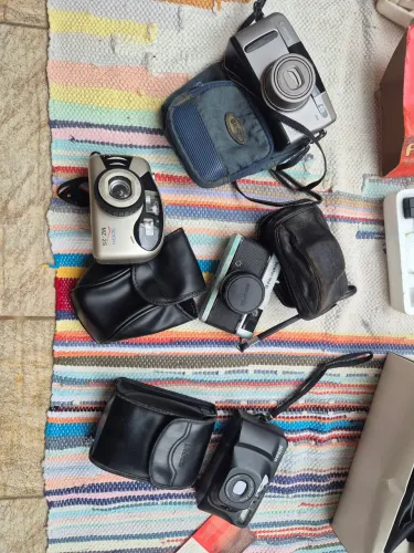 Máquina fotográfica antiga 