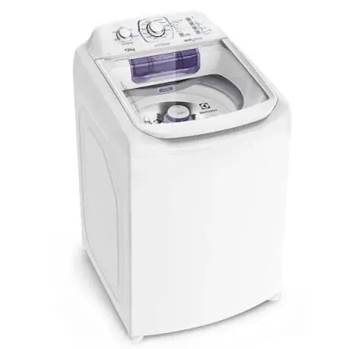 ISADA Máquina de Lavar Electrolux 12kg Branca Turbo com Cesto Inox (LAC12)