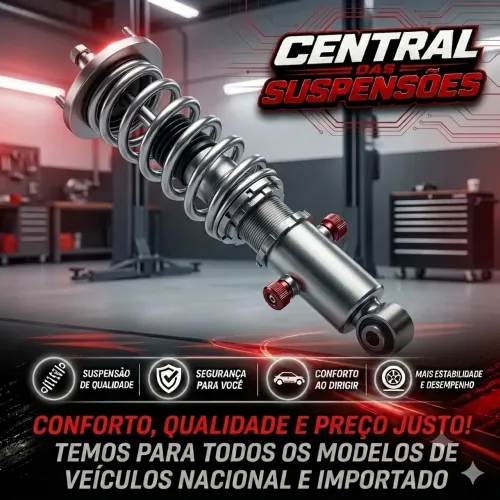 KIT DE SUSPENSÃO DE ROSCA COMPLETO ? REGULE A ALTURA DO SEU CARRO COM FACILIDADE!