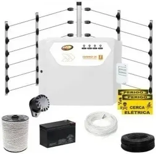 Cerca elétrica fio inox muito resistente