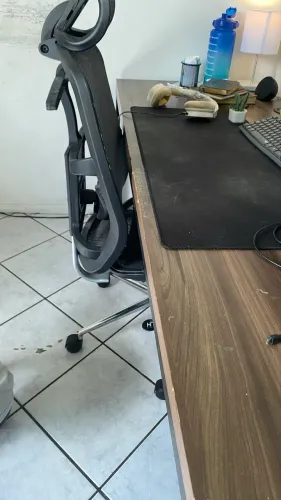Escrivaninha Mesa Escritório Diretor Estilo Kuadra 180cm - Usada