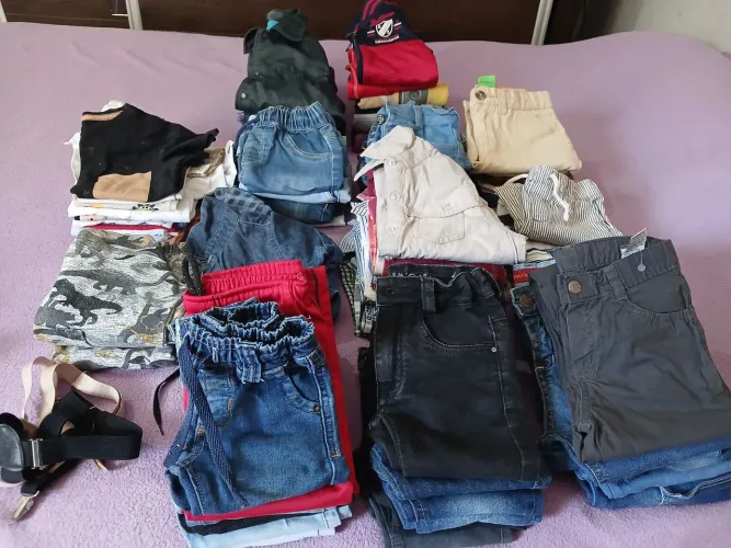 Lote completo de menino de 1 a 4 anos