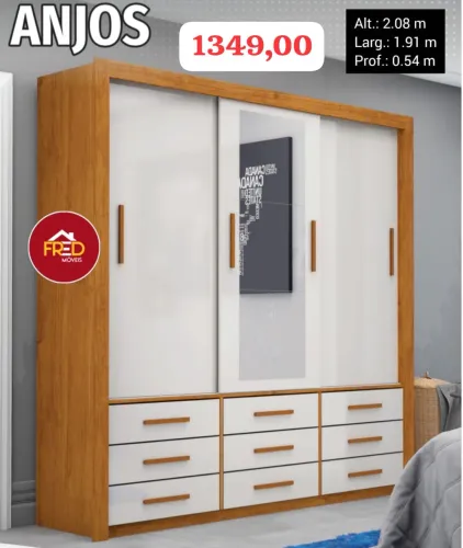 Guarda roupa oferta 