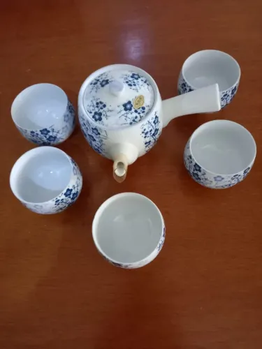Conjunto de chá japonês estilo Kiusu. Aceito negociar