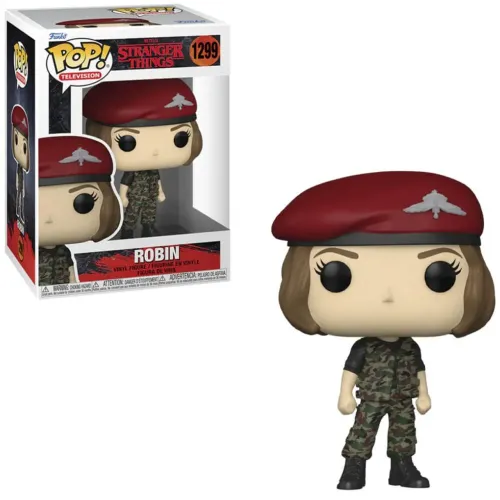 Boneco Funko Pop Stranger Things Hunter Robin 1299 Original NOVO*