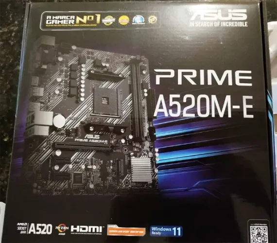 Placa-mãe ASUS A520M-E Prime