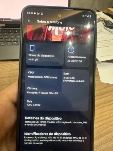 Motorola Moto G15 256GB