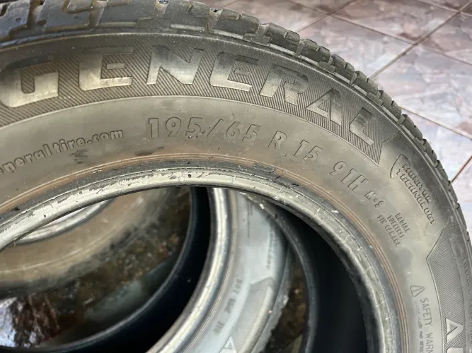 3x Pneu aro 15 GENERAL TIRES 195 65