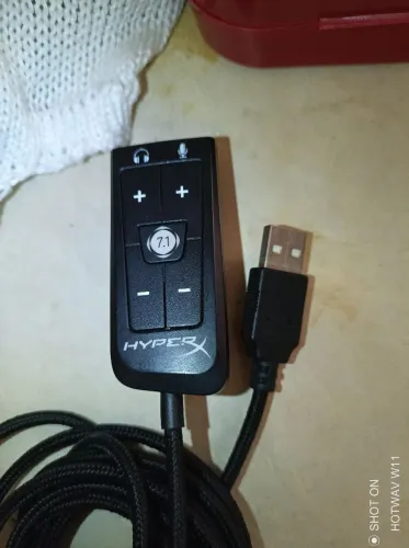 Placa de som XHyperX.