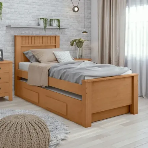 Cama Solteiro Athenas com Auxiliar: Novo. Pronta Entrega.