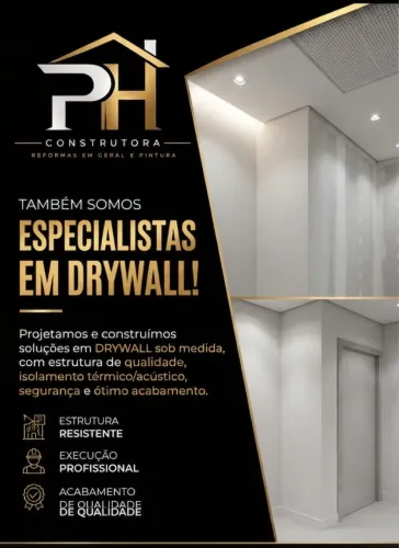 Drywall Gesso Acartonado Faça seu Orçamento sem compromisso!