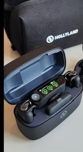 MICROFONE WIRELESS HOLLYLAND LARK MAX 2 