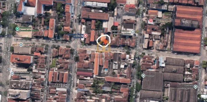 Terreno à venda 15 x 50 no bairro Macuco - Santos/SP