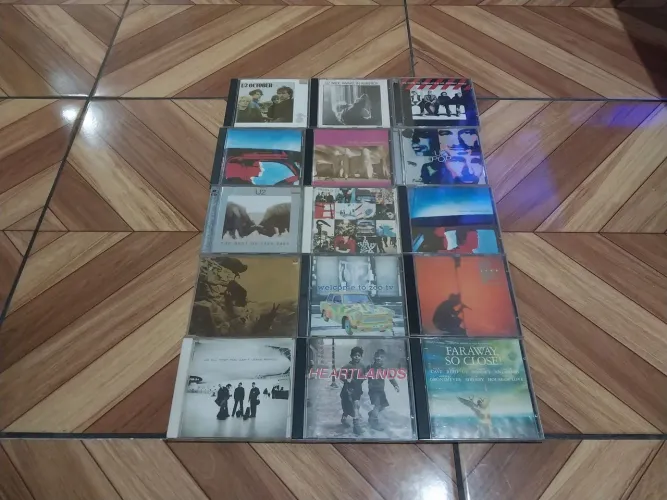 U2 - CD 's de estudio, singles, trilha sonora, ao vivo, etc (valores no anuncio)
