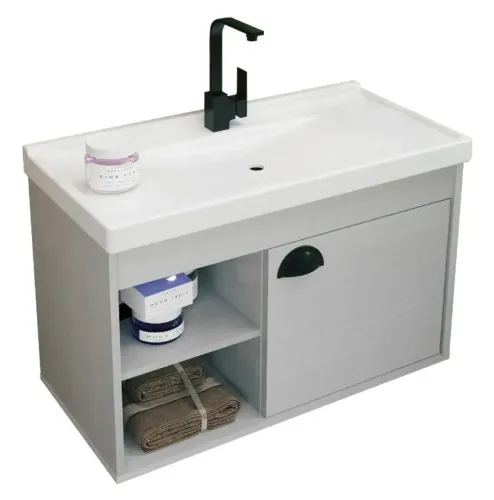 Gabinete de Banheiro com Cuba Branco | Novo