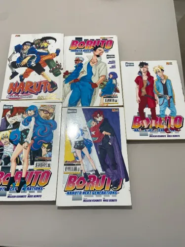 Mangá de naruto e boruto
