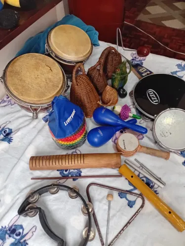 Kit Percussão 17 itens
