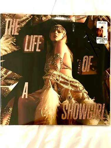 Taylor Swift The Life of a Showgirl Vinil Lacrado Edição Summertime Spritz Pink Shimmer