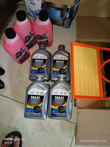 Kit revisão óleo original 5w40 e aditivo concentrado veículos VW. Leia antes 