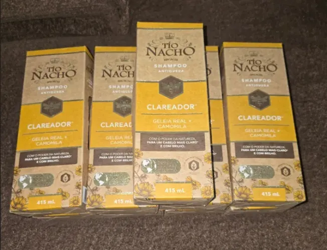 Shampoo Tio Nacho antiqueda clareador 415 ml