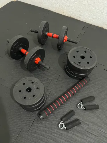 Kit Musculação com Tatame