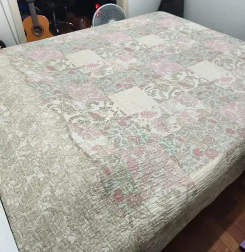 Colchão Ortobom Pro Saúde extra firme Queen + base Ortobom