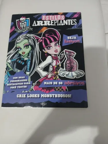 Revista/livrinho monster high